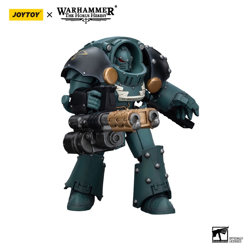 Sons Of Horus Tartaros Terminator Squad Terminator With Heavy Flamer And Chainfist - view 4