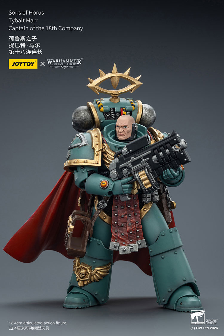 Sons of Horus Tybalt Marr Captain of the 18th Company - view 15
