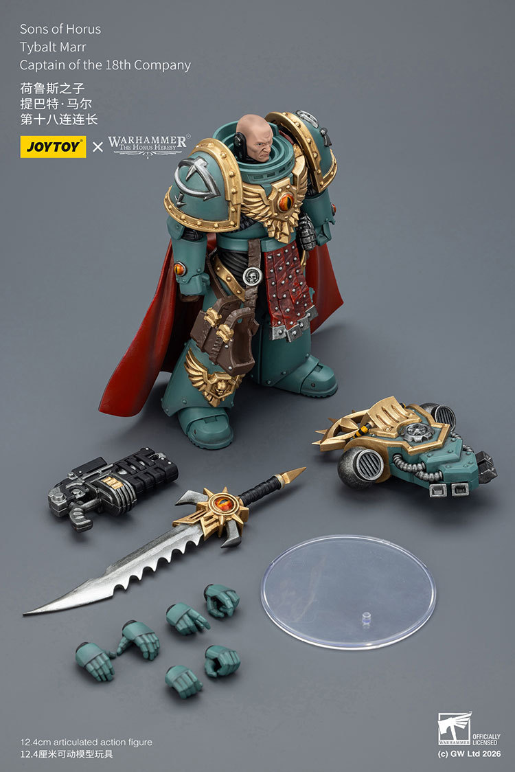 Sons of Horus Tybalt Marr Captain of the 18th Company - view 18