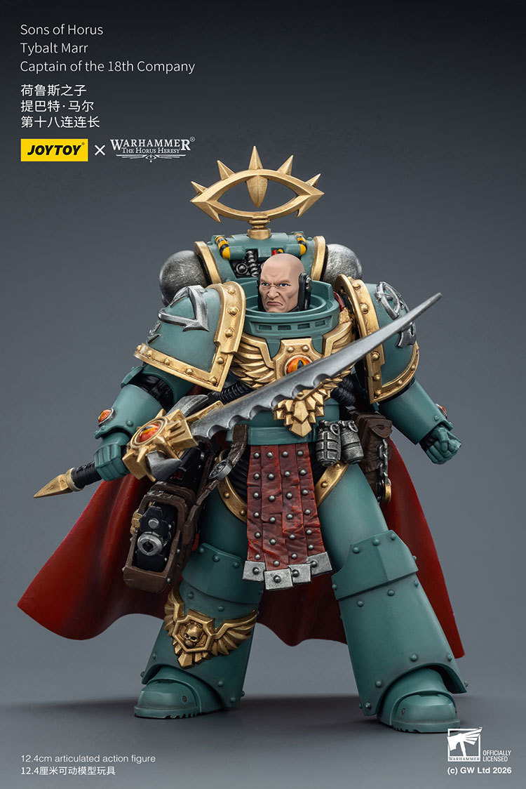 Sons of Horus Tybalt Marr Captain of the 18th Company - view 12