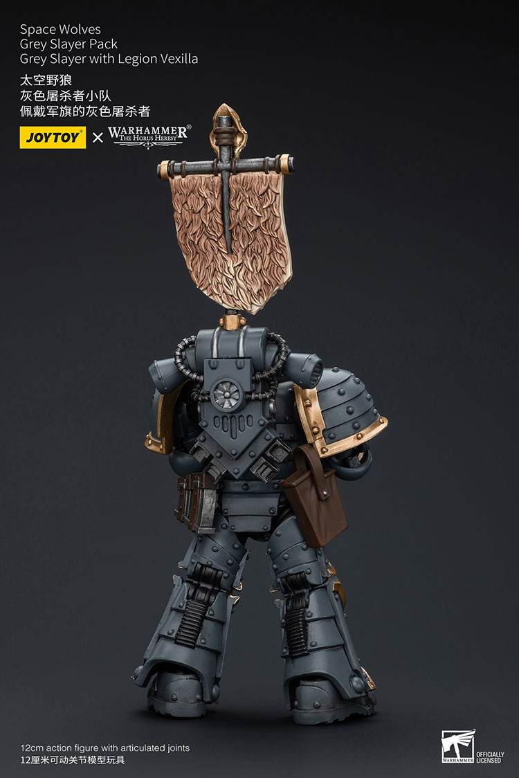 Space Wolves Grey Slayer Pack Grey Slayer With Legion Vexilla - view 12