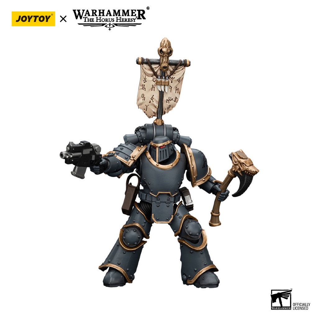Space Wolves Grey Slayer Pack Grey Slayer With Legion Vexilla - view 4