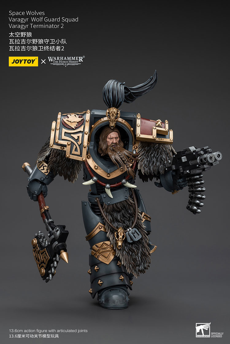 Space Wolves Varagyr Wolf Guard Squad Varagyr Terminator 2 - view 9