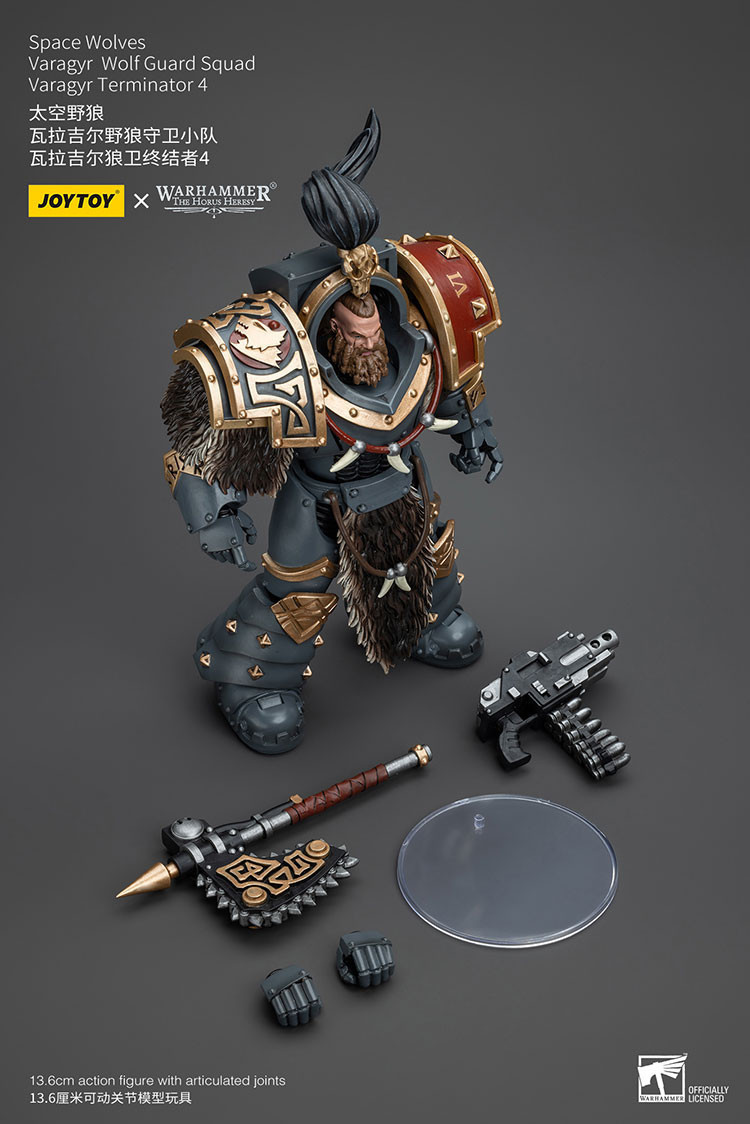 Space Wolves Varagyr Wolf Guard Squad Varagyr Terminator 4 - view 12