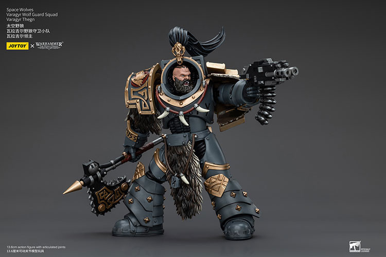 Space Wolves Varagyr Wolf Guard Squad Varagyr Thegn - view 11