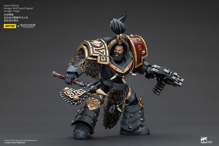 Space Wolves Varagyr Wolf Guard Squad Varagyr Thegn - view 9