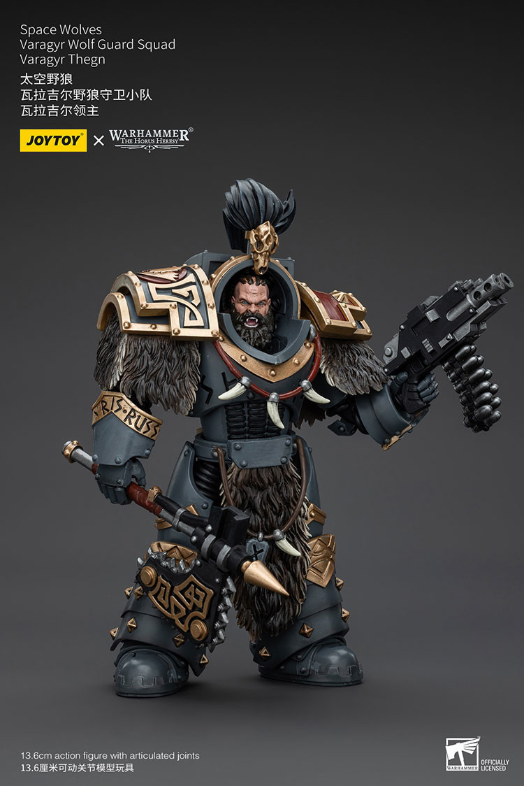 Space Wolves Varagyr Wolf Guard Squad Varagyr Thegn - view 7