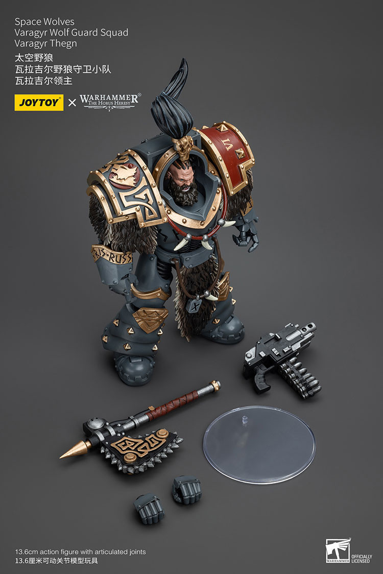 Space Wolves Varagyr Wolf Guard Squad Varagyr Thegn - view 12