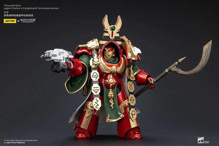 Thousand sons Legion Praetor in Cataphractii Terminator Armour - view 10
