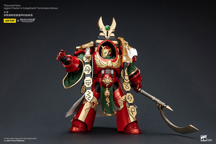 Thousand sons Legion Praetor in Cataphractii Terminator Armour - view 13