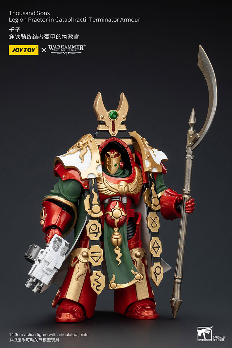 Thousand sons Legion Praetor in Cataphractii Terminator Armour - view 8