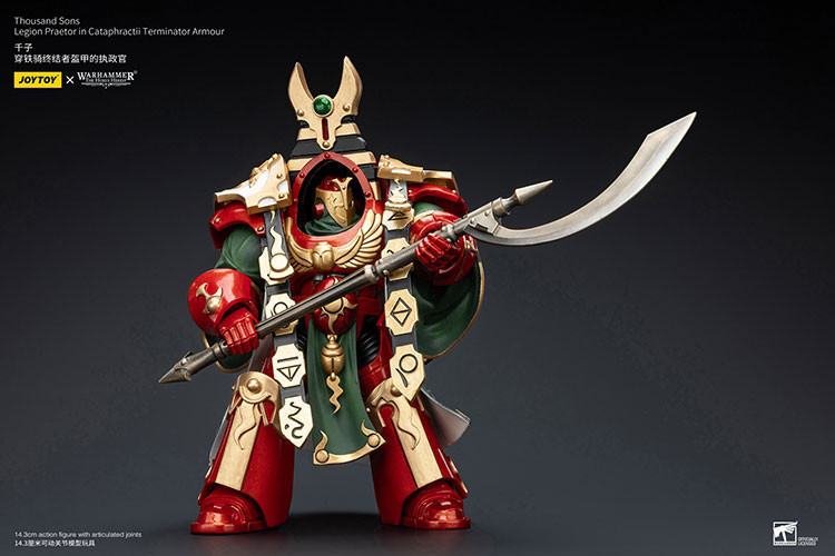 Thousand sons Legion Praetor in Cataphractii Terminator Armour - view 12