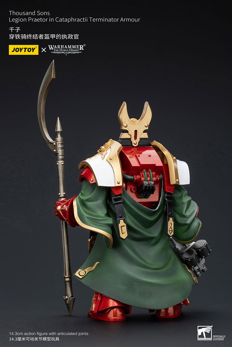 Thousand sons Legion Praetor in Cataphractii Terminator Armour - view 9