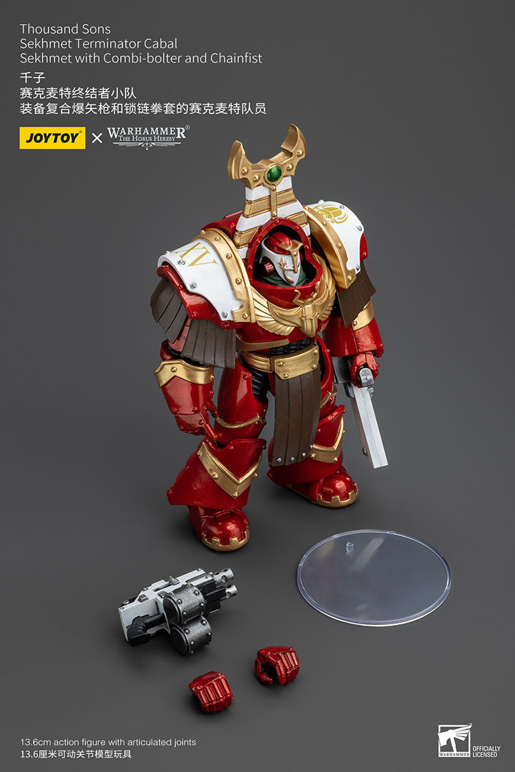 Thousand Sons Sekhmet Terminator Cabal Sekhmet With Combi-Bolter And Chainfist - view 7