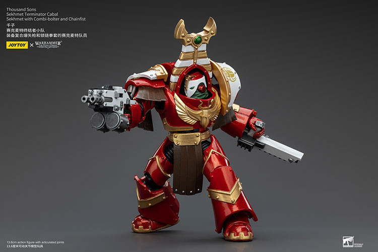 Thousand Sons Sekhmet Terminator Cabal Sekhmet With Combi-Bolter And Chainfist - view 9
