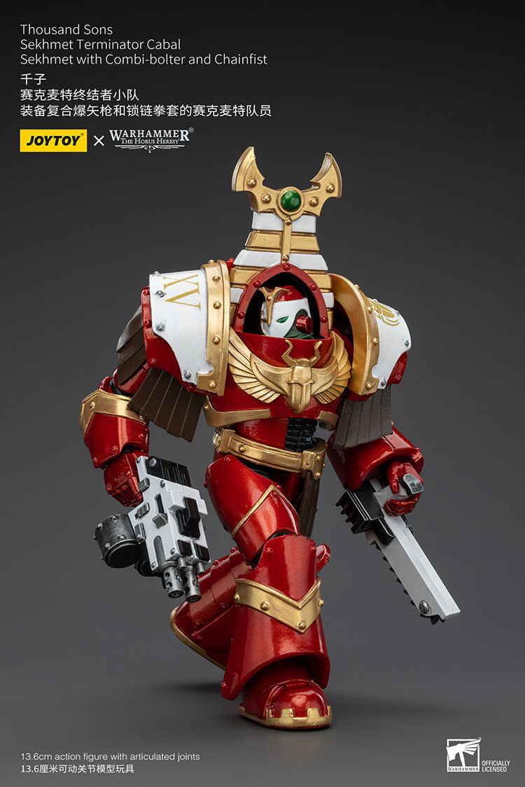 Thousand Sons Sekhmet Terminator Cabal Sekhmet With Combi-Bolter And Chainfist - view 8