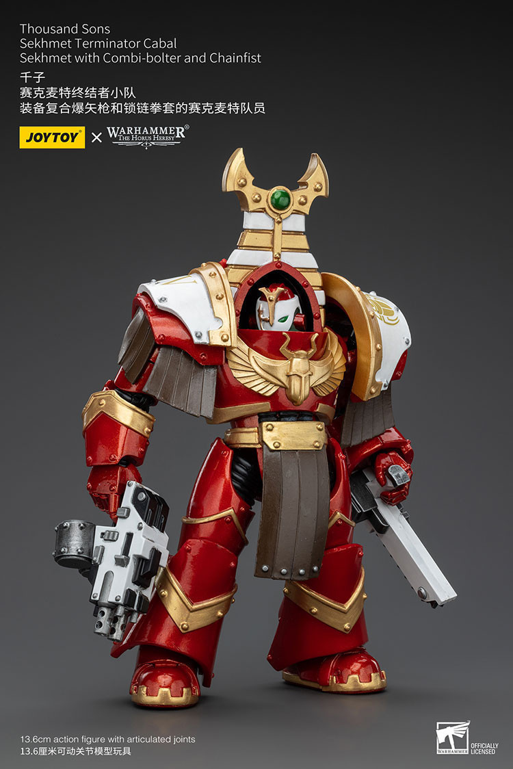 Thousand Sons Sekhmet Terminator Cabal Sekhmet With Combi-Bolter And Chainfist - view 12