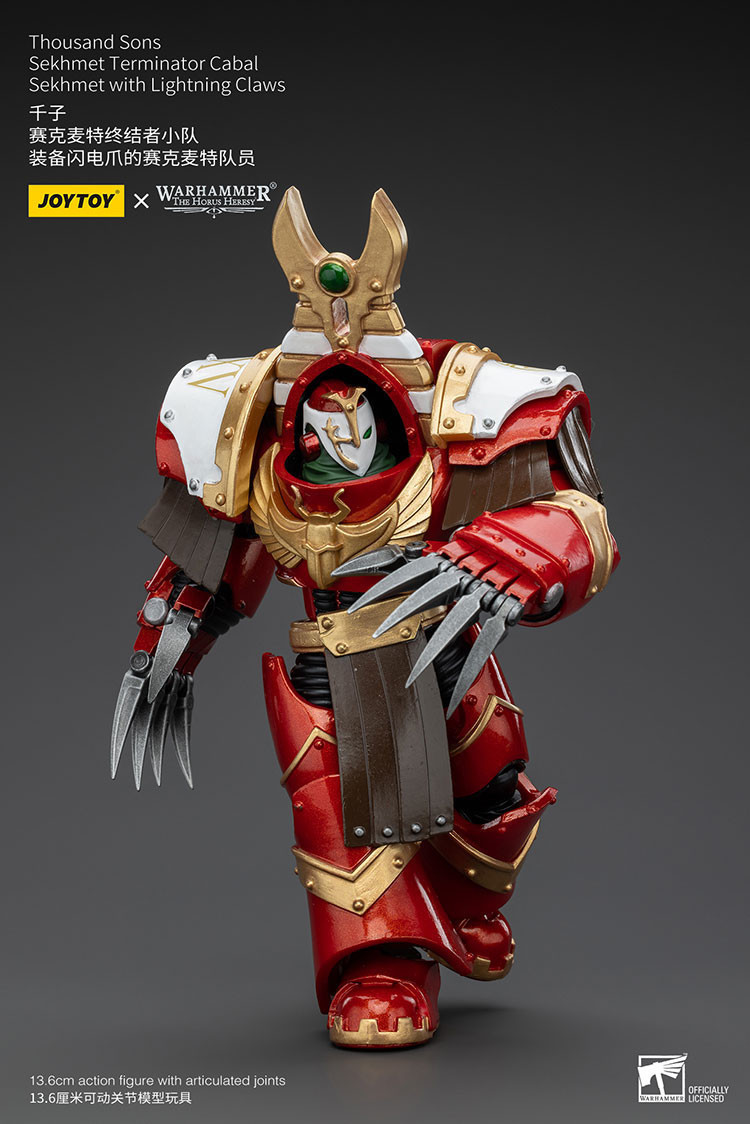 Thousand Sons Sekhmet Terminator Cabal Sekhmet With Lightning Claws - view 9