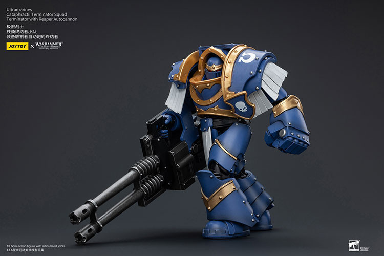 Uitramarines Cataphractii Terminator Squad Terminator with Reaper Autocannon - view 10