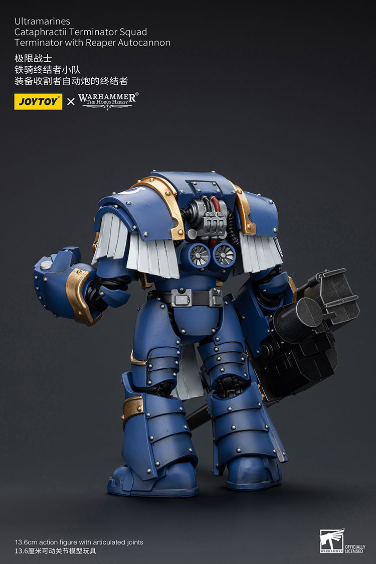 Uitramarines Cataphractii Terminator Squad Terminator with Reaper Autocannon - view 8