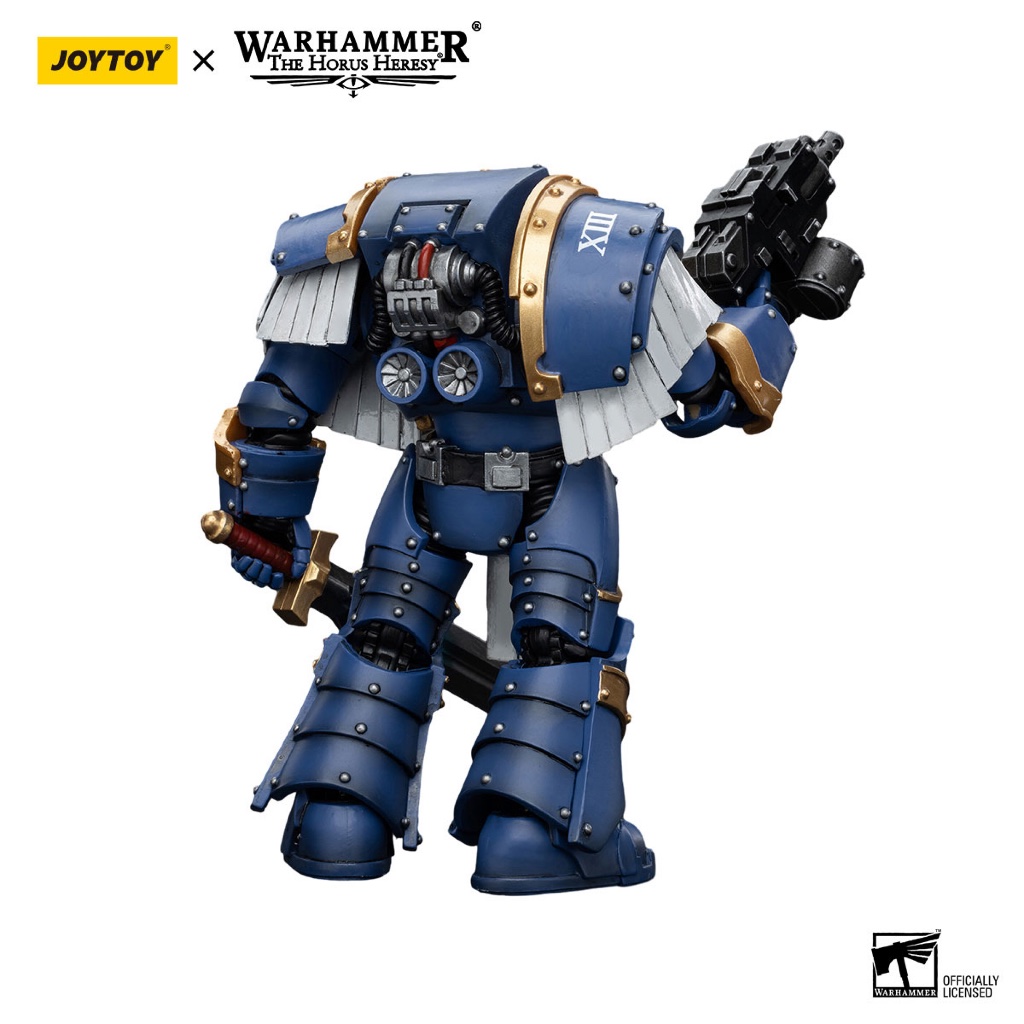 UltramarinesCataphractii Terminator SquadSergeant with Power Sword - view 3