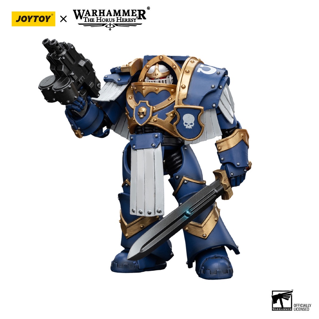 UltramarinesCataphractii Terminator SquadSergeant with Power Sword - view 4