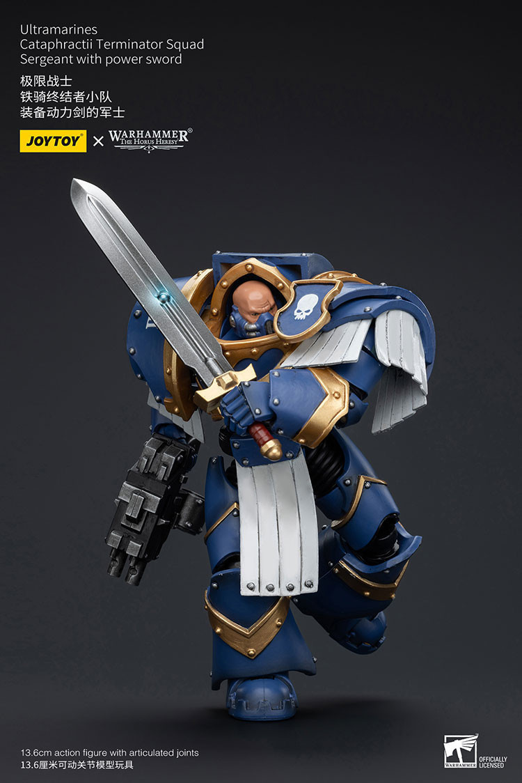UltramarinesCataphractii Terminator SquadSergeant with Power Sword - view 11