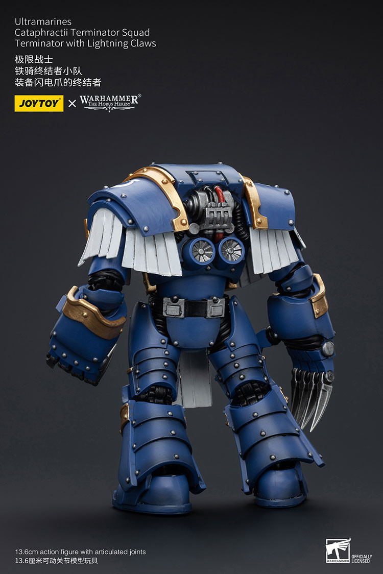 Ultramarines Cataphractii Terminator Squad Terminator with Lightning Claws - view 9