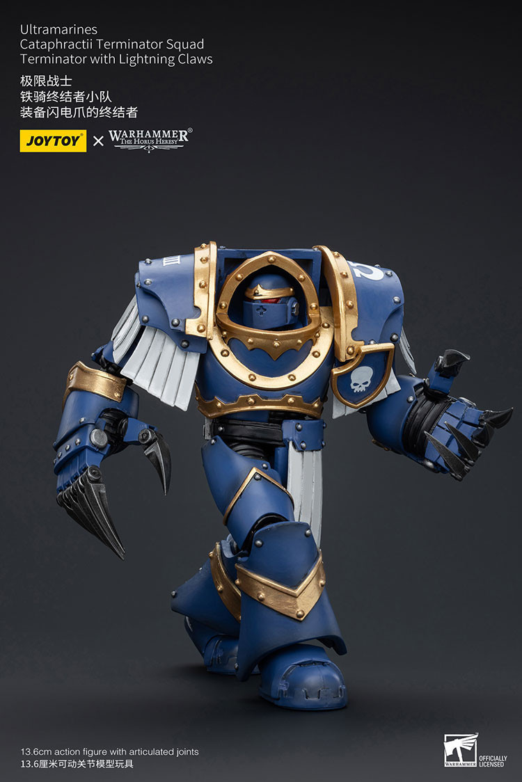 Ultramarines Cataphractii Terminator Squad Terminator with Lightning Claws - view 11