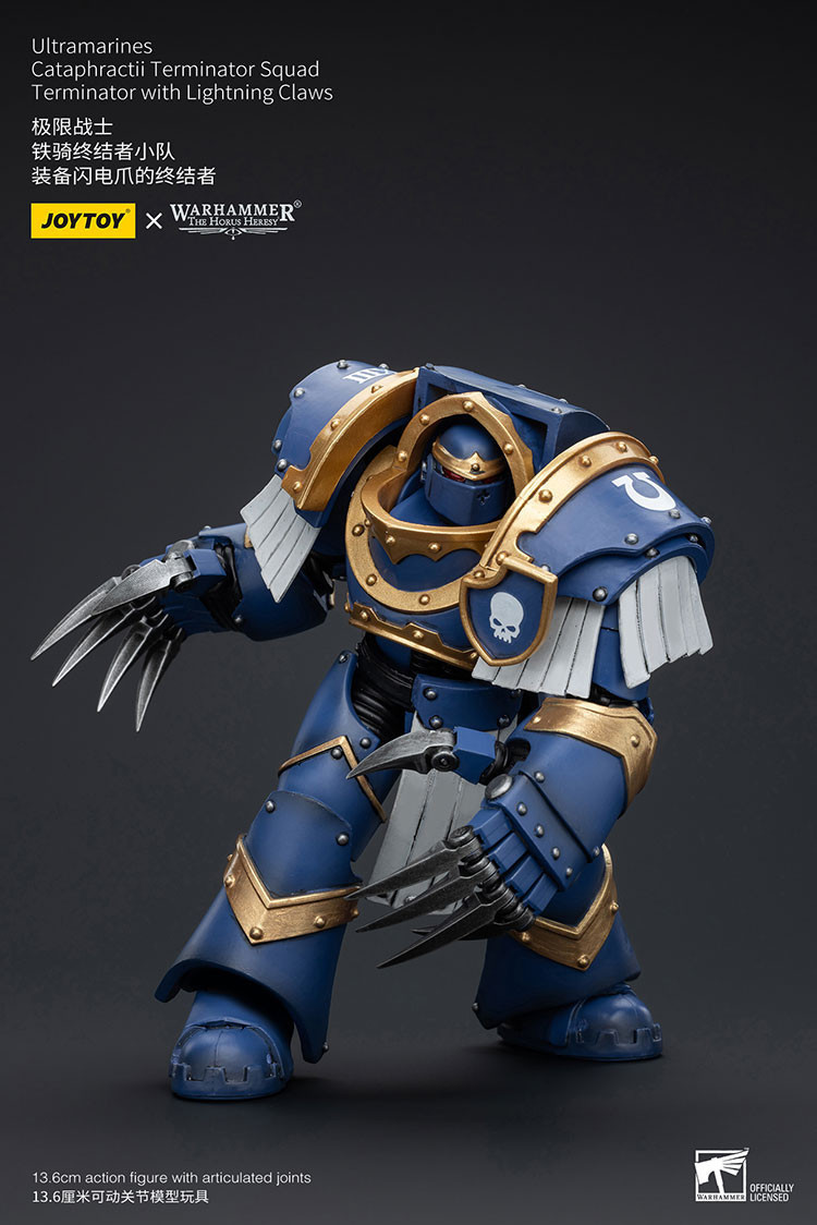 Ultramarines Cataphractii Terminator Squad Terminator with Lightning Claws - view 10