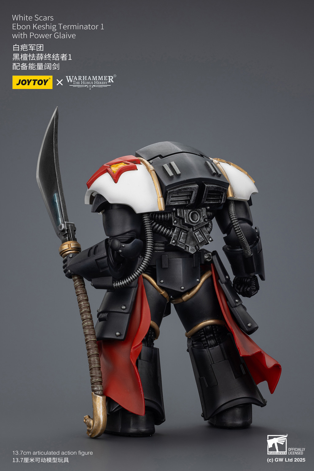 White Scars Ebon Keshig Terminator 1with Power Glaive - view 11