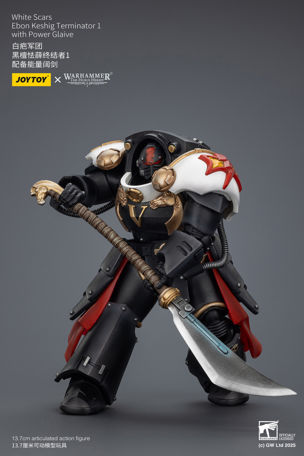 White Scars Ebon Keshig Terminator 1with Power Glaive - view 15
