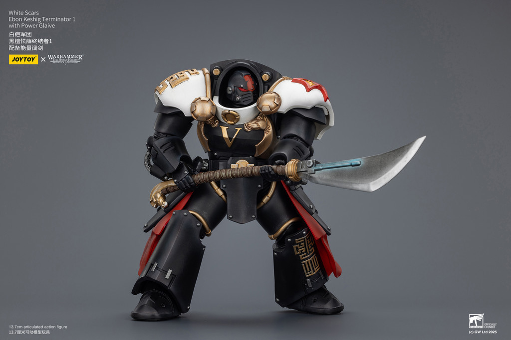 White Scars Ebon Keshig Terminator 1with Power Glaive - view 14