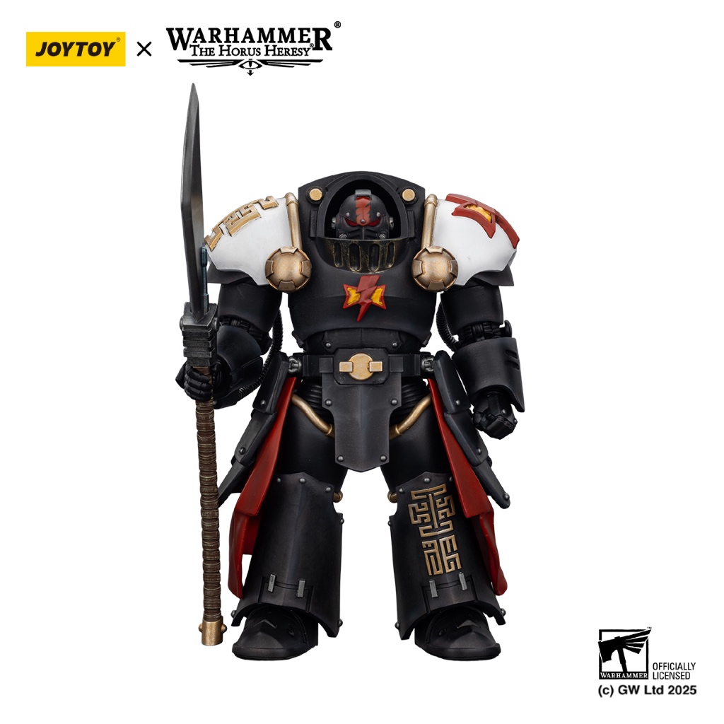 White Scars Ebon Keshig Terminator 2 with Power Glaive - view 3