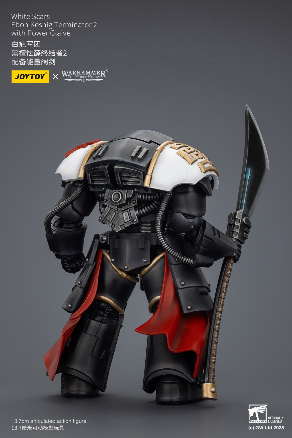 White Scars Ebon Keshig Terminator 2 with Power Glaive - view 11