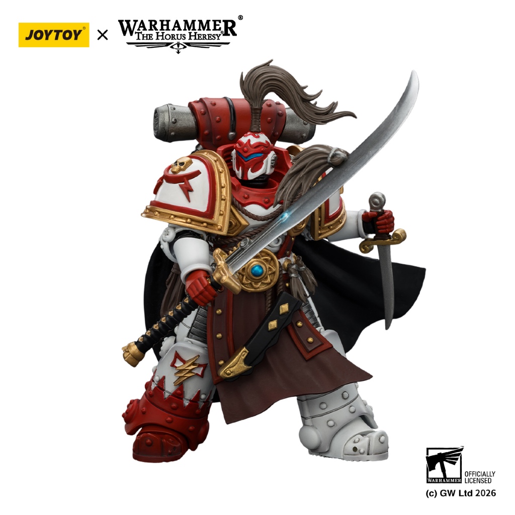 White Scars Hibou Khan, Seeker of Atonement, with powersword’‘The Breath of theStorm’ - view 5